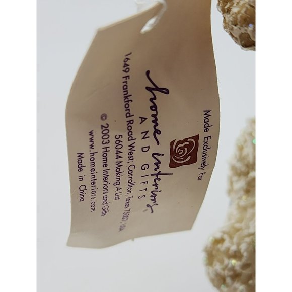 Vintage Home Interiors Classic Santa Clause Holding Naughty & Nice List NIB - Picture 8 of 12